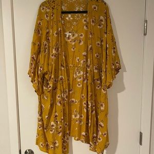 Maurices Short Sleeve Cardigan